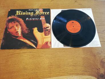 Yngwie J. Malmsteen's Rising Force ‎– Marching Out 1985 Polydor ‎– 825 733-1 Deutsche Pressung VG+/VG+